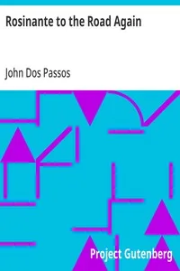 Rosinante to the Road Again — John Dos Passos cover