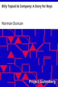 Billy Topsail & Company: A Story for Boys — Norman Duncan cover
