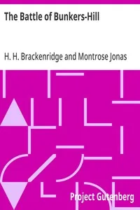 The Battle of Bunkers-Hill — H. H. (Hugh Henry) Brackenridge cover