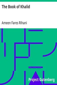 The Book of Khalid — Ameen Fares Rihani cover
