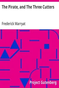 The Pirate, and The Three Cutters — Frederick Marryat cover