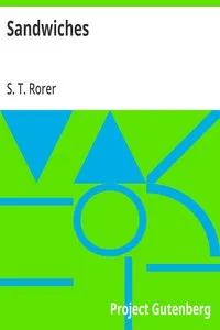 Sandwiches — S. T. Rorer cover