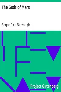 The Gods of Mars — Edgar Rice Burroughs cover
