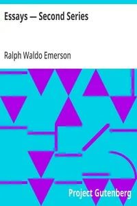 Essays — Second Series — Ralph Waldo Emerson cover