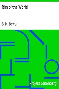 Rim o' the World — B. M. Bower cover