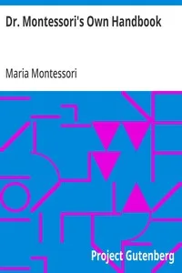 Dr. Montessori's Own Handbook — Maria Montessori cover
