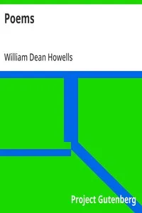 Poems — William Dean Howells cover