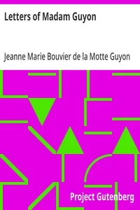 Letters of Madam Guyon cover