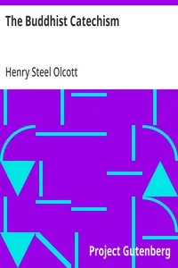 The Buddhist Catechism — Henry Steel Olcott cover