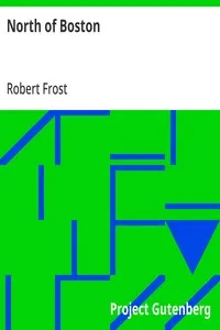 North of Boston — Robert Frost cover