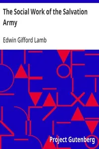 The Social Work of the Salvation Army — Edwin Gifford Lamb cover