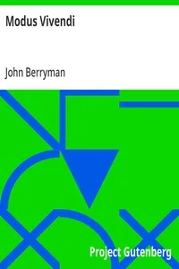 Modus Vivendi — John Berryman cover