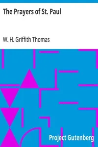 The Prayers of St. Paul — W. H. Griffith (William Henry Griffith) Thomas cover