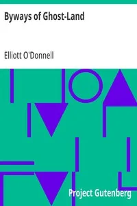 Byways of Ghost-Land — Elliott O'Donnell cover