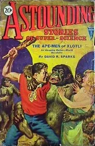 Astounding Stories of Super-Science, December 1930 — Various cover
