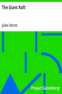 The Giant Raft — Jules Verne cover
