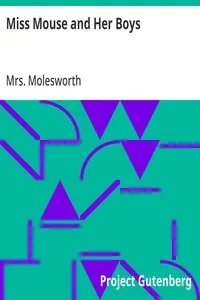 Miss Mouse and Her Boys — Mrs. Molesworth cover