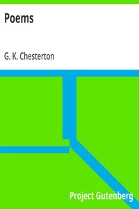 Poems — G. K. (Gilbert Keith) Chesterton cover