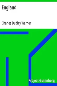 England — Charles Dudley Warner cover