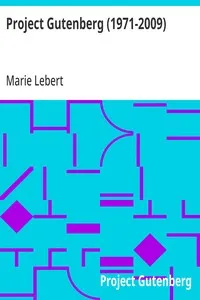 Project Gutenberg (1971-2009) — Marie Lebert cover