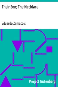Their Son; The Necklace — Eduardo Zamacois cover