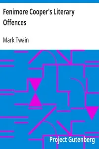 Fenimore Cooper's Literary Offences — Mark Twain cover