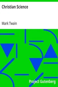 Christian Science — Mark Twain cover