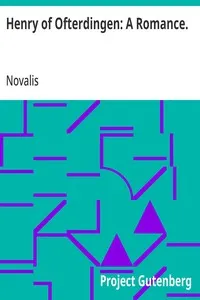 Henry of Ofterdingen: A Romance. — Novalis cover