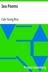 Sea Poems — Cale Young Rice cover