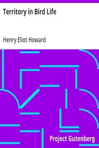 Territory in Bird Life cover