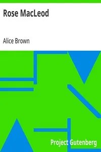 Rose MacLeod — Alice Brown cover