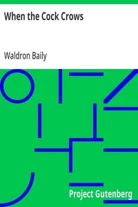 When the Cock Crows — Waldron Baily cover