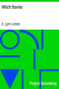 Witch Stories — E. Lynn (Elizabeth Lynn) Linton cover