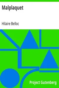 Malplaquet — Hilaire Belloc cover
