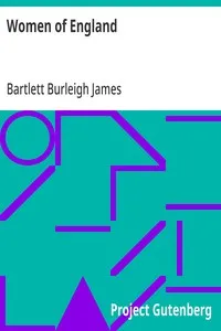 Women of England — Bartlett Burleigh James cover