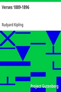 Verses 1889-1896 — Rudyard Kipling cover