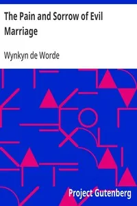 The Pain and Sorrow of Evil Marriage — Wynkyn de Worde cover