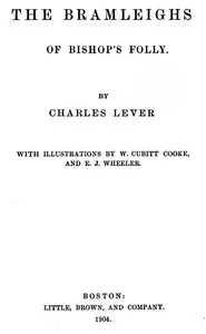 The Bramleighs of Bishop's Folly — Charles Lever cover