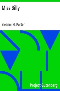 Miss Billy — Eleanor H. (Eleanor Hodgman) Porter cover