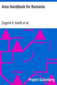Area Handbook for Romania — Eugene K. Keefe cover