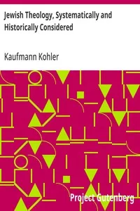 Jewish Theology, Systematically and Historically Considered cover