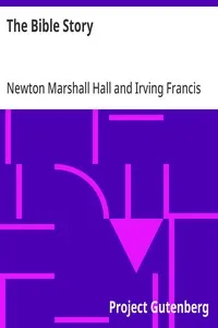 The Bible Story — Newton Marshall Hall cover