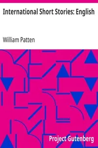 International Short Stories: English — Anonymous cover