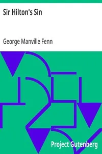 Sir Hilton's Sin — George Manville Fenn cover