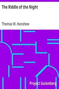 The Riddle of the Night — Thomas W. Hanshew cover