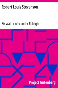 Robert Louis Stevenson cover