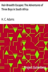 Hair-Breadth Escapes: The Adventures of Three Boys in South Africa — H. C. (Henry Cadwallader) Adams cover