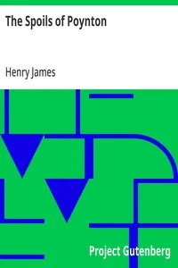 The Spoils of Poynton — Henry James cover