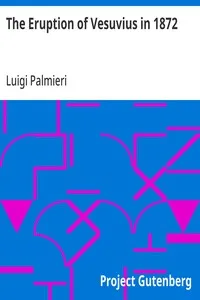 The Eruption of Vesuvius in 1872 — Luigi Palmieri cover