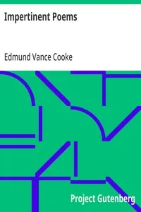 Impertinent Poems — Edmund Vance Cooke cover